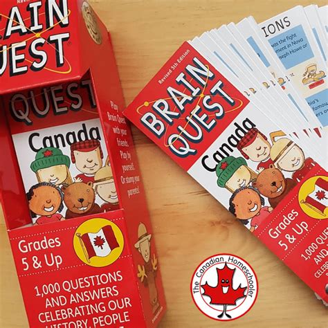 300 questions and answers to get a smart start. Brain Quest Canada - Six Ways to Use This Card Game in Your Homeschool