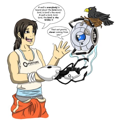 Portal 2 Its All About By Myriwind On Deviantart