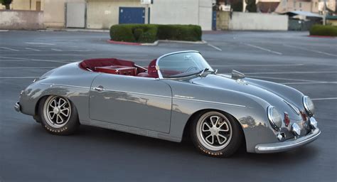 Porsche 356 Replica Electric Speedster Porsche Racing Rock West 356