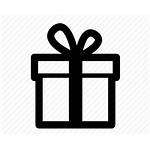 Icon Gift Box Icons Presents Birthday Christmas