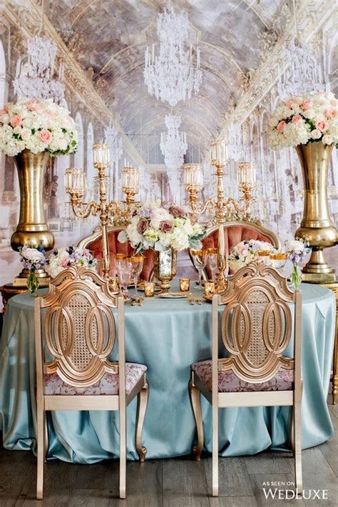 A Regal Styled Shoot Inspired By French Opulence Baroque Wedding