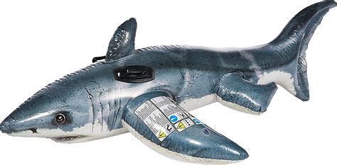Inflatable Pool Shark 173x107 Cm Intex 0774037 Tates Toys Australia