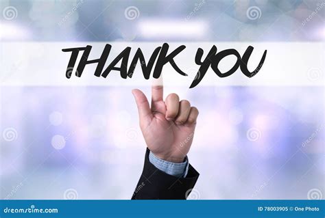 Thank You Stock Image Image Of Business Grateful Congratulations
