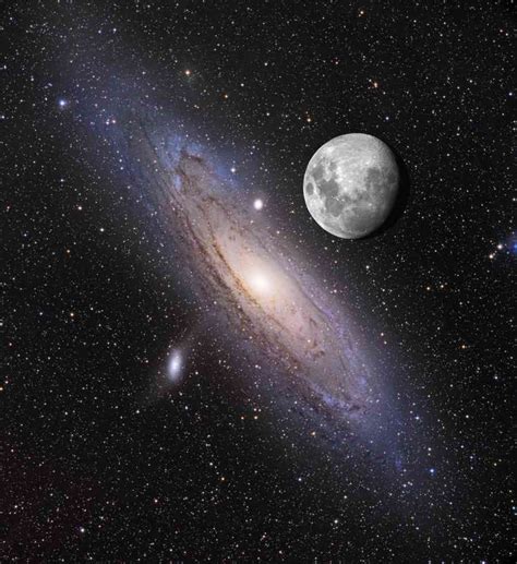 If Andromeda Were Brighter This Is What Youd See Wait But Why