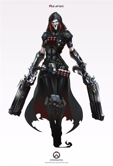 Overwatch Reaper By Monorirogue On Deviantart Blizzcon 2015 Plan