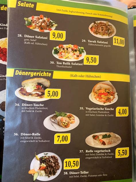 Speisekarte Von Öz Urfa Restaurant Minden