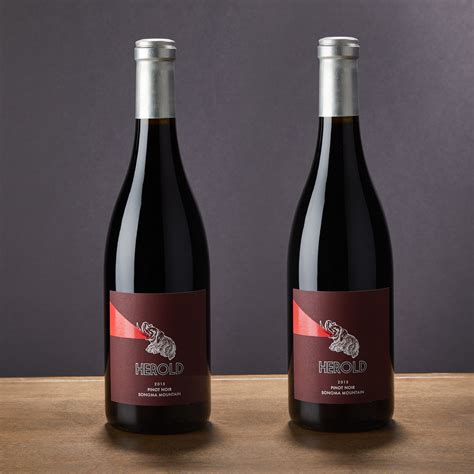 2015 Herold Sonoma Mountain Pinot Noir // Set of 2 - Mark Herold Wines 