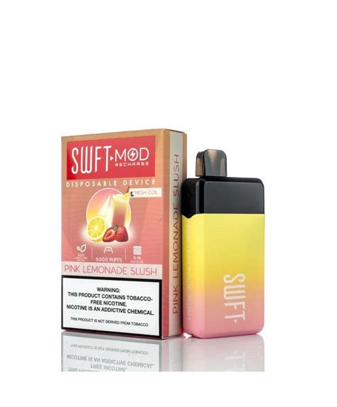 Swft Mod Disposable Device [5000 Puffs] Pink Lemonade Slush What S New