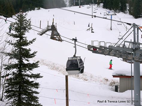 The Ski Lift At Whistler British Columbia Canada