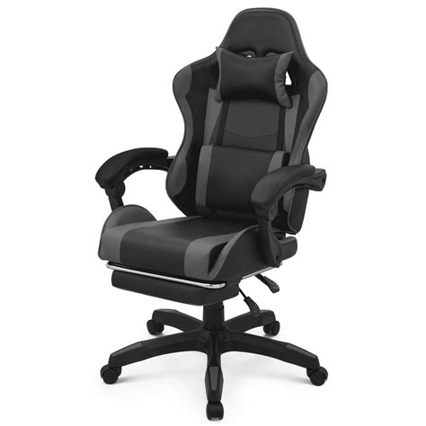 Magshion Computer Gaming Chair Faux Leather Swivel High Back Pc Racing