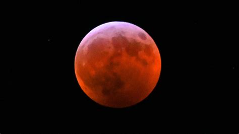 Total Lunar Eclipse Features Blood Red Supermoon Bonus