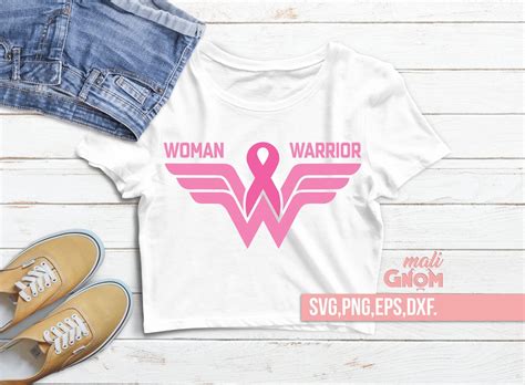 Breast Cancer Svg Wonder Woman Svg Fight Cancer Cancer Etsy