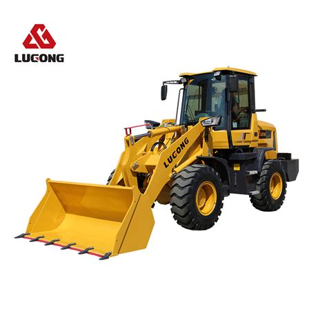 Lugong Front End Compact Wheel Loader Hydraulic Torque 22ton Used In