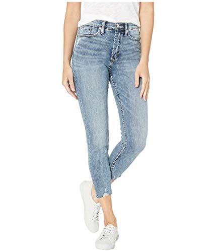 Silver Jeans Co Women S Calley Mid Rise Skinny Crop Denim Fit