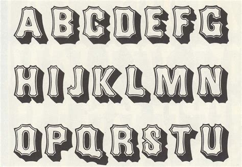 80 Free Wood Type Alphabets Lettering Alphabet Fonts Alphabet