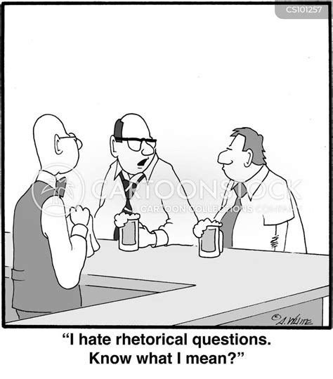 Rhetorical Question Cartoons And Comics Funny Pictures From Cartoonstock