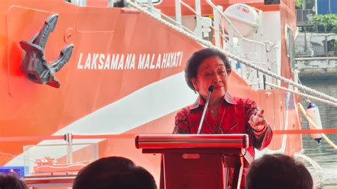 Megawati Resmikan Operasional Kapal RS Laksamana Malahayati