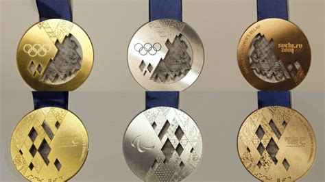 Russia Unveils Medals For 2014 Winter Games