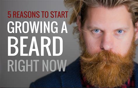 Growing A Beard 5 Reasons To Start Now The Distilled Man Grow