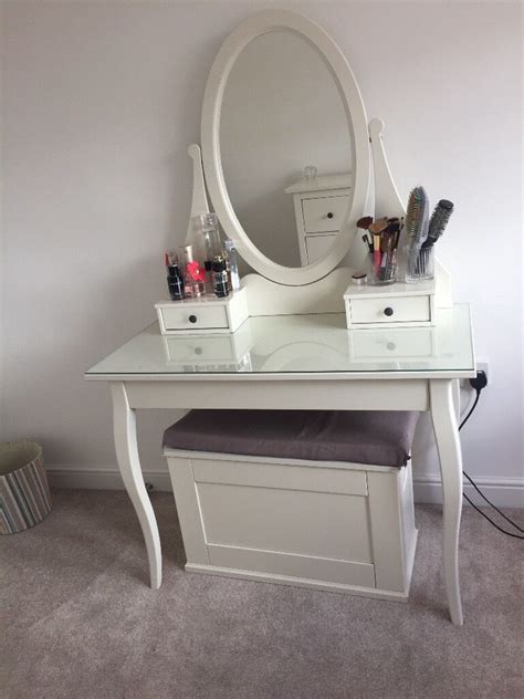 Favorite this post mar 28 ikea hemnes shoe organizer $60 (fort greene) pic hide this posting restore restore this posting. IKEA HEMNES white dressing table with mirror and storage ...