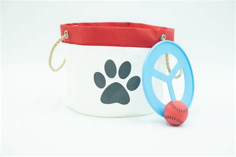 Dog Toy Bucket Sails And Canvas