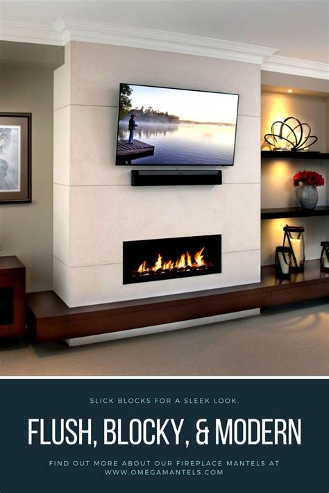 Modern Linear Fireplace Mantels From Omega Lintel Contemporary