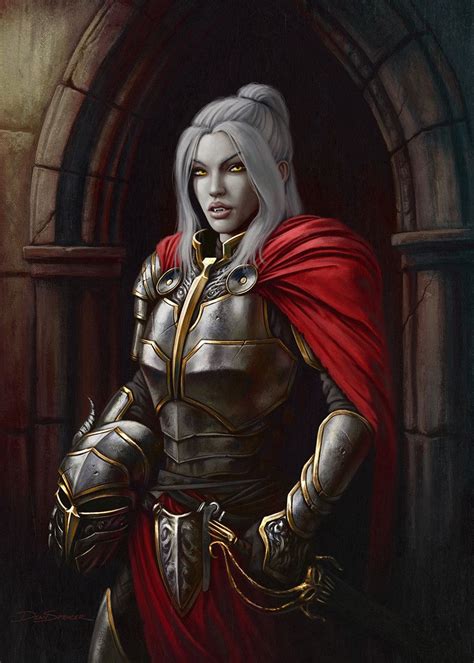 Vampire Fantasy Female Warrior Fantasy Armor Medieval Fantasy