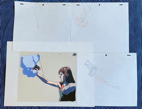Kite Anime Cel Of Sawa With Douga 1998 Animation 4291366013