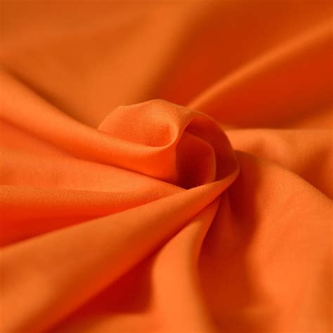 Tissu Coton Orange Aanda Patrons