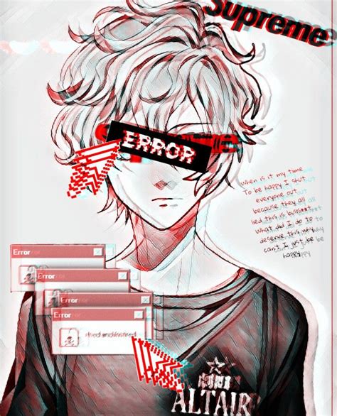 Anime Sad Boy Error Sad Anime Pfp Edit Anime Boy Sad Pfp Otaku