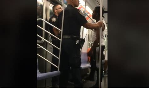 Video New York Subway Rider Verbally Abuses Police Officer Police Magazine