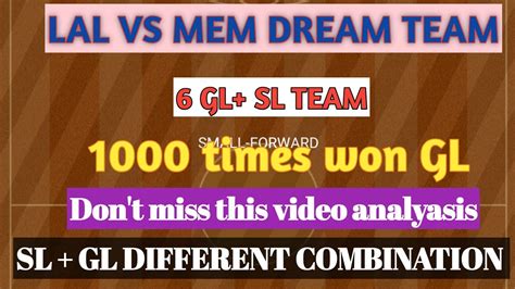 Mem Vs Lal Dream11 Team Prediction Mem Vs Lal Dream11 Prediction Mem Vs Lal Dream Team