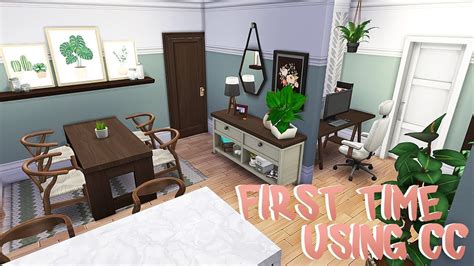 Using Build Cc For The First Time 💕 Cc List The Sims 4 Apartment