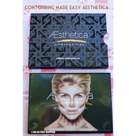 Aesthetica Cream Contour And Highlighting Makeup Kit Shopee Philippines