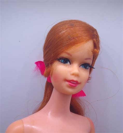 Vintage Barbie Stacey Copper Redhead Bendable Leg Twist N Turn Tnt