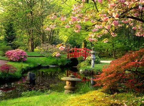 Download now our cool wallpaper! Spring Japanese Garden Pictures » Outdoors Wallpaper 1080p