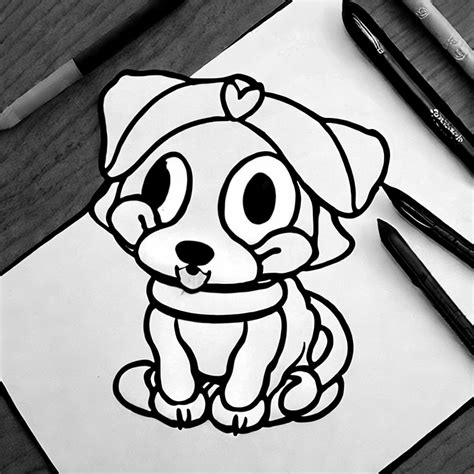 Cute Chibi Anime Dog Color Anything