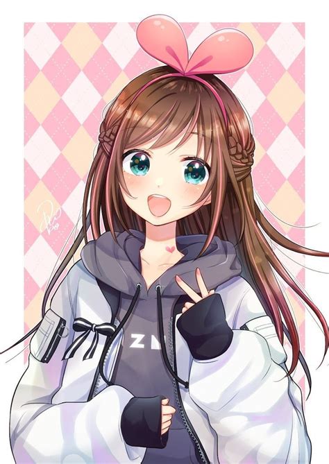 Kizuna Ai Cute Dessin Kawaii Princesse Dessin Kawaii Manga Dessin