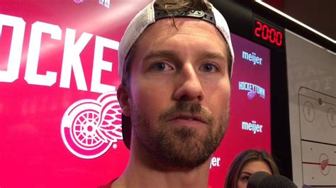 Darren Helm Returns To Red Wings Lineup And Likes Line He Is On YouTube