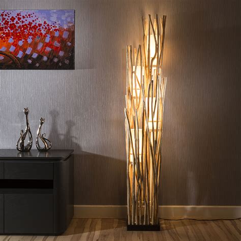 Beautiful Unique Modern Designer Driftwood Floor Lamp