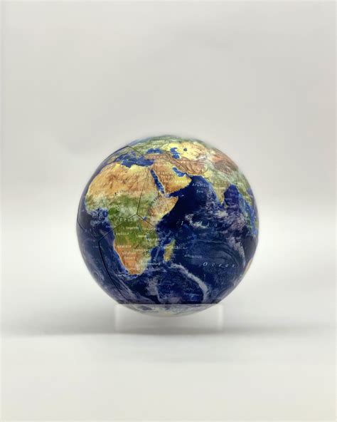 Blue Marble Earth Globe 4 Inch Snapspheres