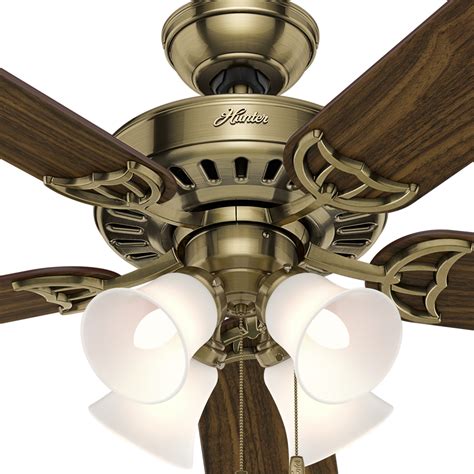 Brass Ceiling Fans Hampton Bay 46008 Carriage House 52 In Led Indoor