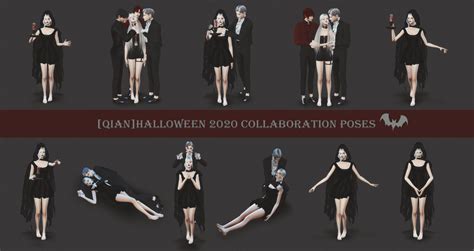 Halloween 2020 Collaboration Poses Sims Halloween 2020
