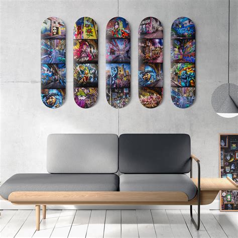 Skateboard Deck Wall Art Australia Photography Skateboard Etsy