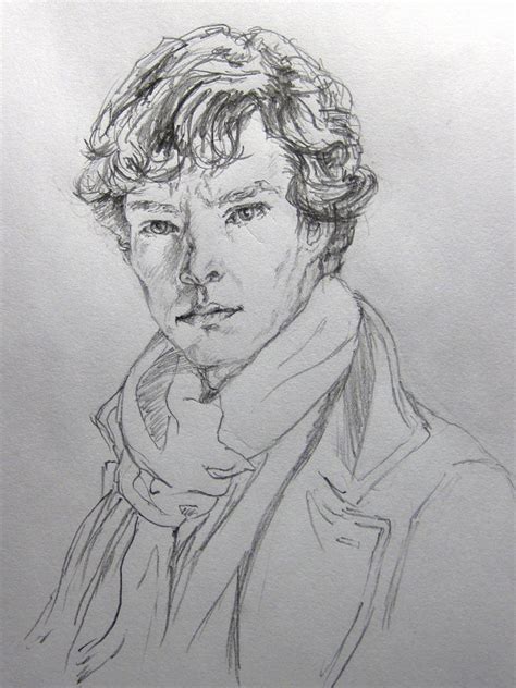Sherlock Sketch Fan Art Wip By Yasmin88 On Deviantart