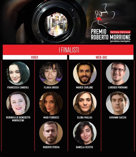 Premio Roberto Morrione Presentati I Finalisti Della Settima Edizione Osservatorio Di Pavia