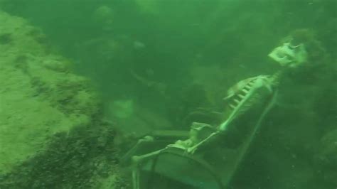 Diver Looking For Skeleton Finds Underwater Tea Party Cnn