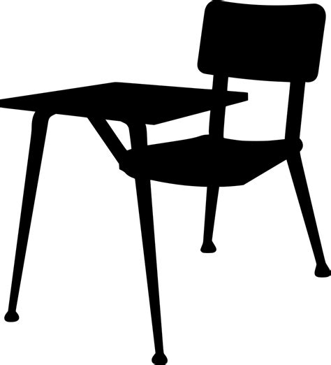 Svg Classroom Table Chair School Free Svg Image And Icon Svg Silh
