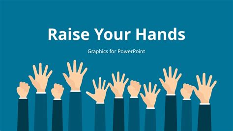 Raise Your Hands Powerpoint Template Slidemodel