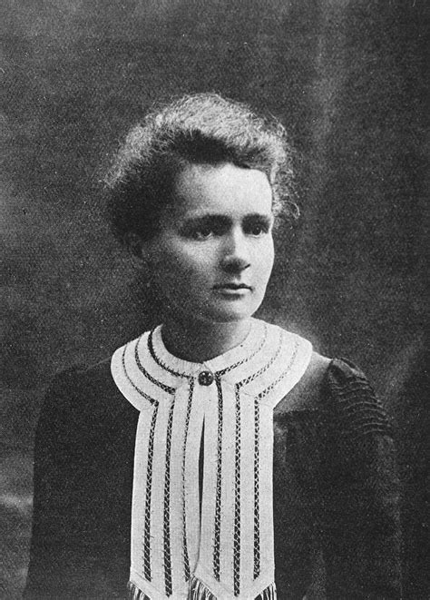 The daughter of a physics teacher, she was a gifted student and in 1891 went to study at the sorbonne in paris. File:Portrait of Marie Curie (1867 - 1934), Polish chemist Wellcome M0002559.jpg - Wikimedia Commons